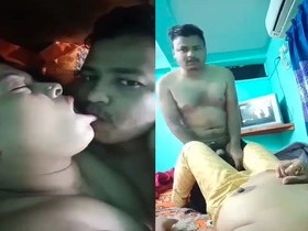 Bengali couple enjoys steamy sex in video
