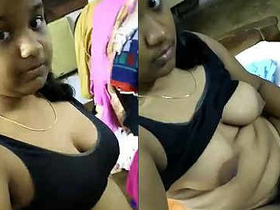Indian beauty flaunts her curves in a live performance
