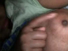 Desi beauty with big breasts performs on video chat
