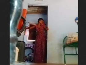 Tamil couple fucks quickly in marged video