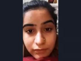 A Punjabi woman reveals her breasts