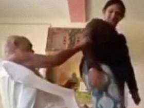 Pakistani baba and naughty nurse in steamy video