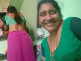 Bhabhi gives a handjob to her devar in this steamy video