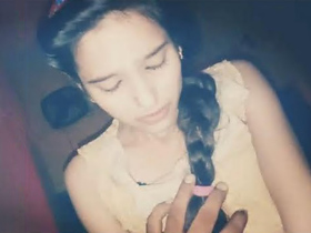Cute desi girl gives her lover a ride of his life