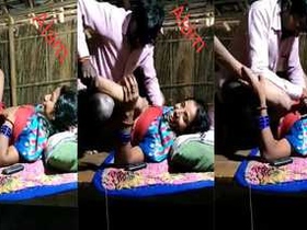 Desi wife from Indian village gets fucked by loan shark