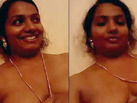 Indian wife bares her nude body and performs live on camera