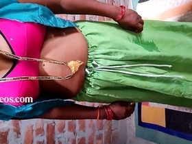 Desi Indian bhabhi gets fucked by a village stud