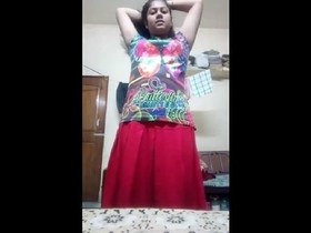 Cute girl films herself for MMS