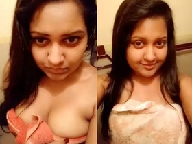 Cute Indian girl gets naughty in this steamy video
