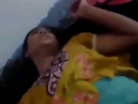 Bhabi moans in pain during intense fucking