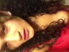 Private intimate video of a South Asian woman sent to her boyfriend