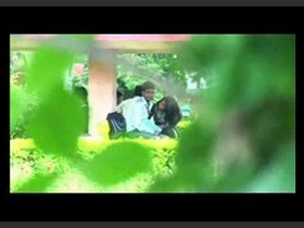 A young woman from Jharkhand performs oral sex in a public park