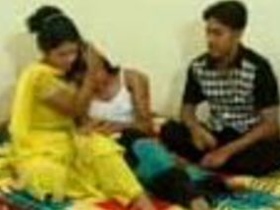 Desi porn with audio: Saali gets fucked in a group sex scene