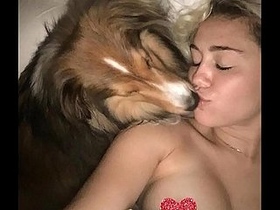 Stolen and released photographs of Miley Cyrus's intimate moments