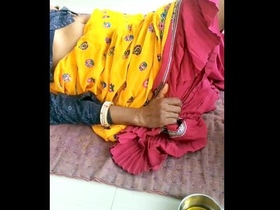 Village bhabi eagerly anticipates penis