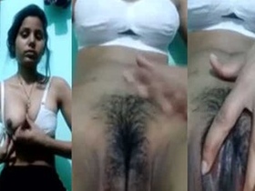 College girl Hindi MMC shares nude mms and selfies