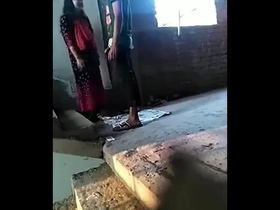 Bengali college students have passionate sex on a construction site