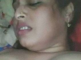 Desi babe with big boobs takes a rough anal pounding in MMS