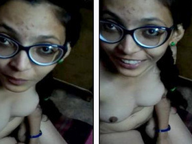 Indian woman performs oral sex