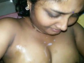 Aroused Indian wife craves semen
