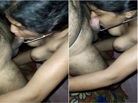 Exclusive Tamil wife gives a blowjob in HD video