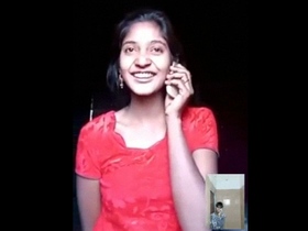 Desi teen unleashes her natural beauty in a solo video