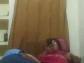 Desi Aunt agrees to make XXX video with nerdy man