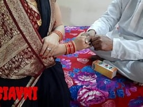 Hindustani bride Avni experiences intense anal sex