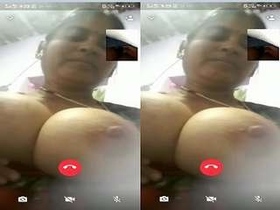 College girl gets fucked in video call