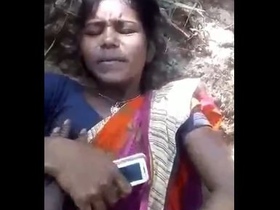 Desi babe gets naughty in the outdoors