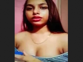 Dhara Parikh reveals her breasts during a live broadcast