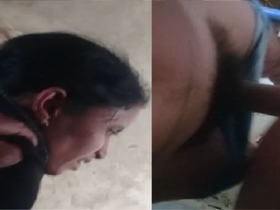 Desi village hooker gets down and dirty with a client