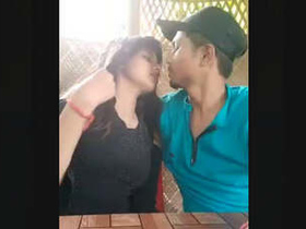 Passionate couple enjoys tit play and oral sex in HD video
