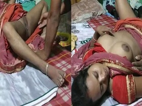 Desi couple engages in foreplay and sex on camera during lockdown
