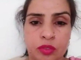Punjabi auntie enjoys solo play with dildo and sex toys