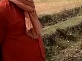 Desi couple caught in the act outdoors