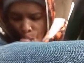 Indian maid records herself giving blowjob in video