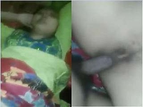 Village girl gets naughty in hot video