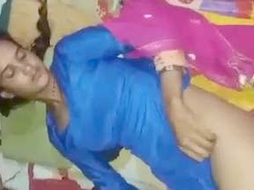 Indian teen after sex with partner