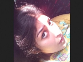 Adorable Indian teen girl gives a blowjob in this steamy video