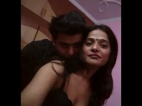 Indian girl's sensual encounter with her boyfriend in the nude