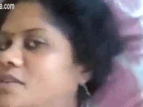 Bangladesh Aunty gives a blowjob and gets fucked hard