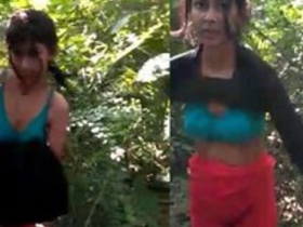 Village guy catches lovers engaging in outdoor sex