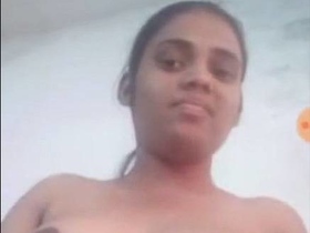 Naked Indian college student shows off on video call