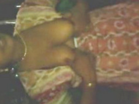 Indian aunt reveals her breasts
