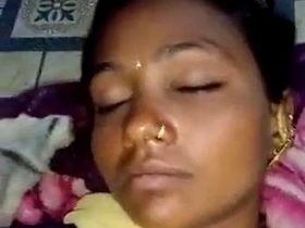 Drunken Indian woman exposes her hairy pussy