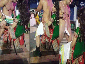 Hot Indian couple indulges in naughty outdoor sex party