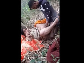 Desi village bhabis get wild in outdoor group sex