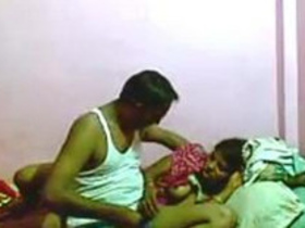 Uncle and maidservant have rough sex with no oral sex