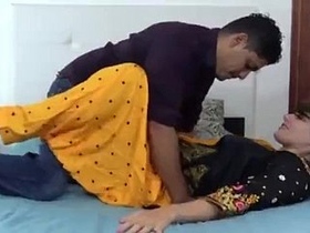 Stepbrother and stepsister have passionate sex in Hindi video
